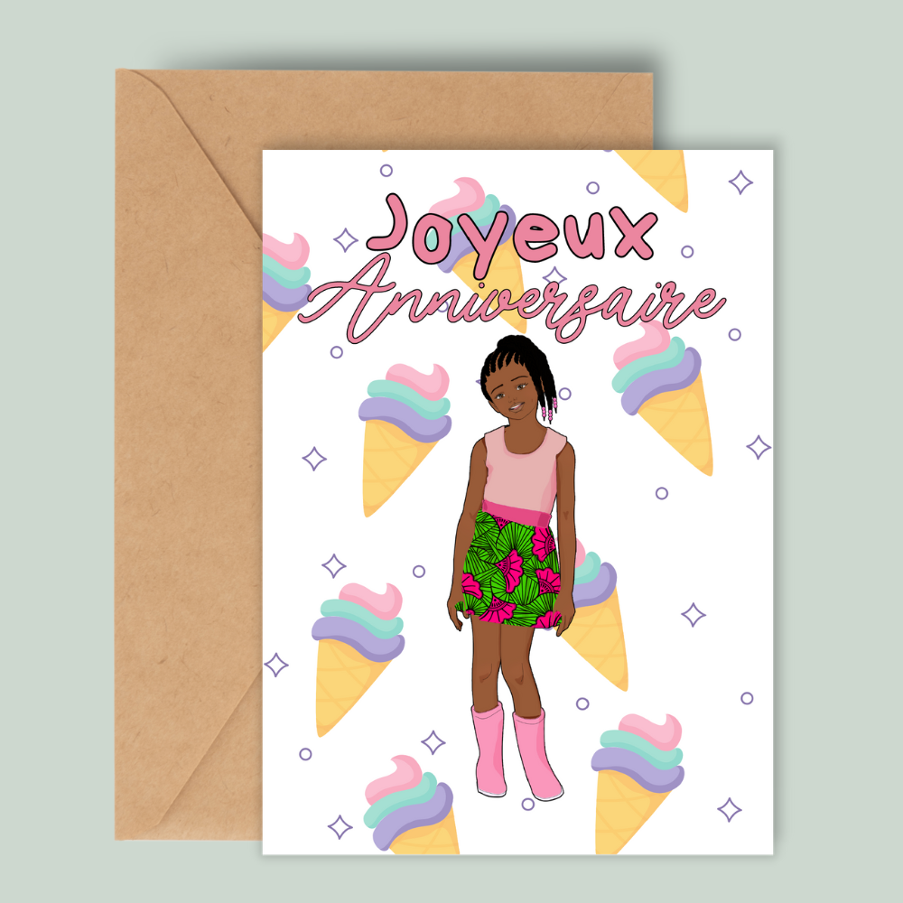 Carte de voeux Joyeux Anniversaire!