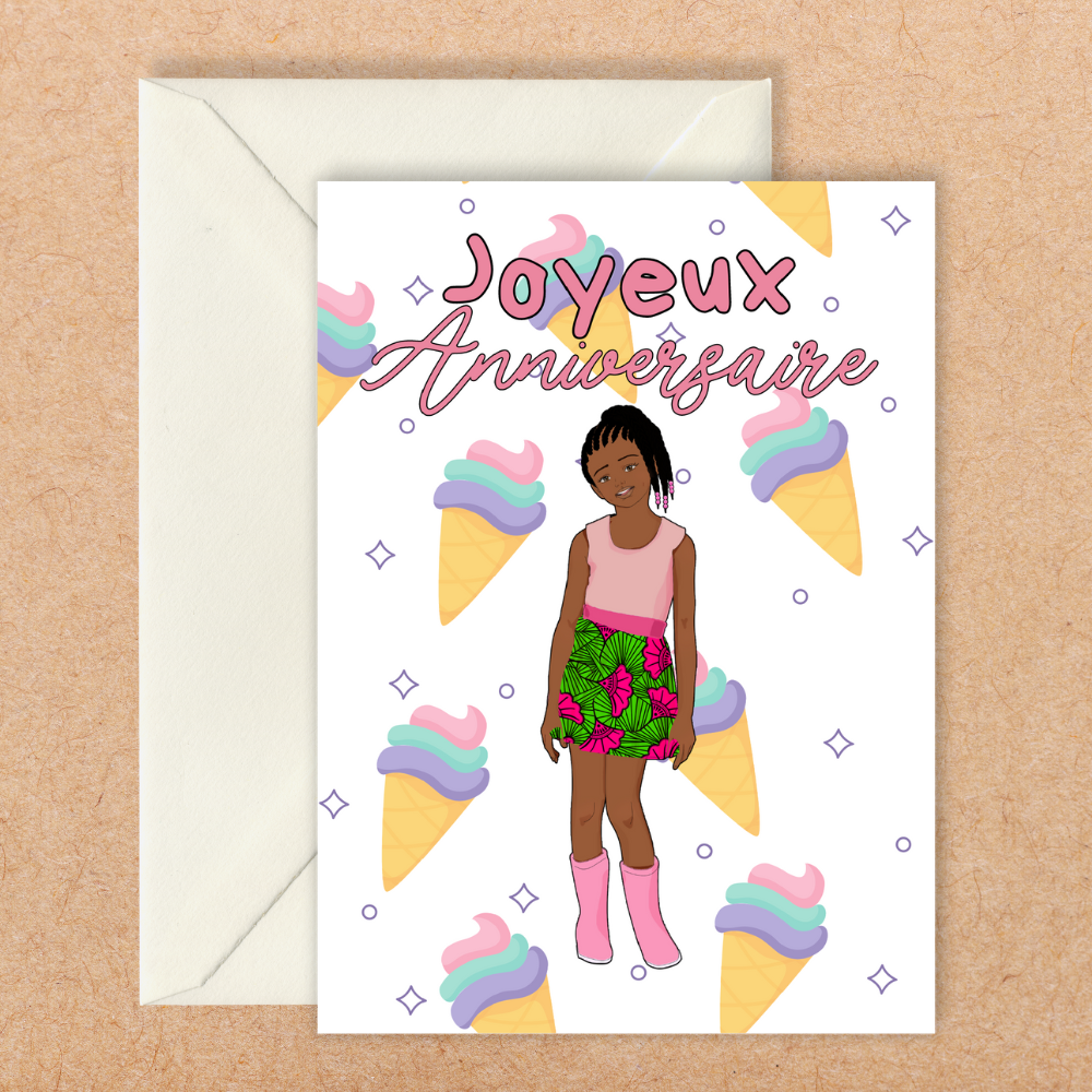 Carte de voeux Joyeux Anniversaire!