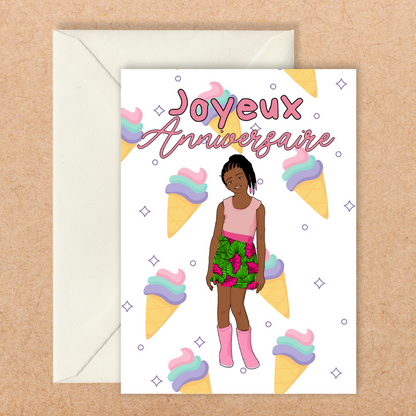 Carte de voeux Joyeux Anniversaire!